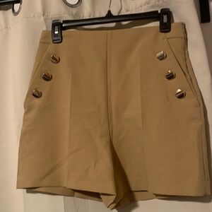 Zara Tan Shorts